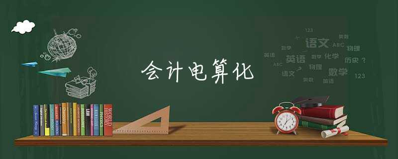 会计电算化