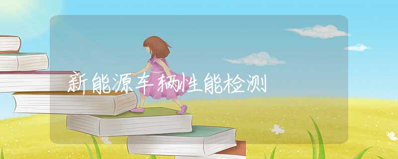 新能源车辆性能检测