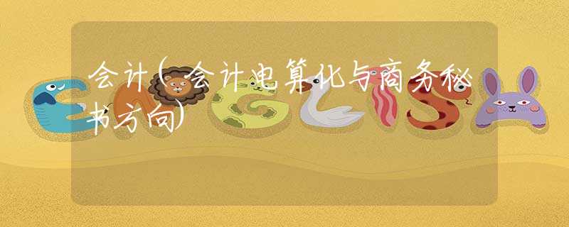 会计(会计电算化与商务秘书方向)