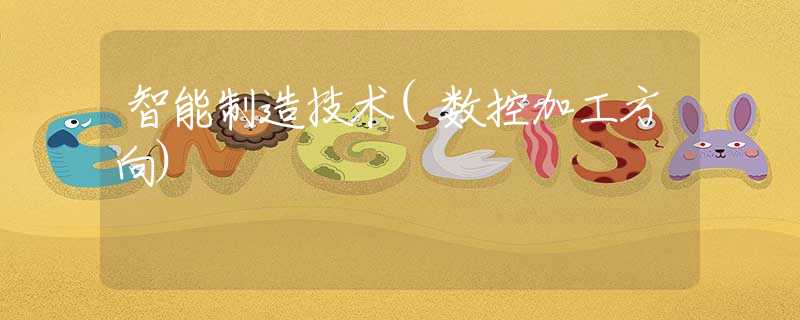 智能制造技术(数控加工方向)