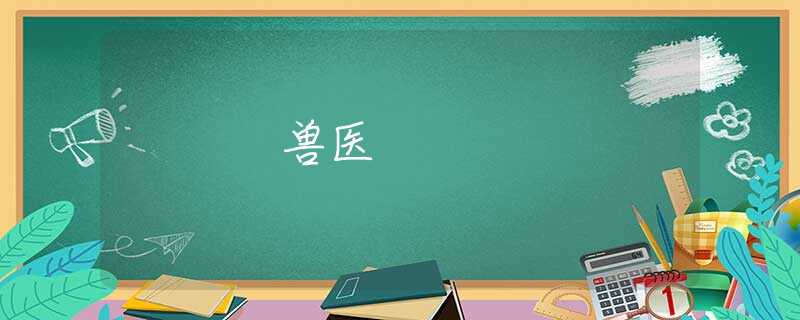 兽医