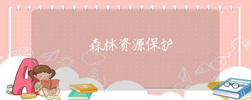 森林资源保护