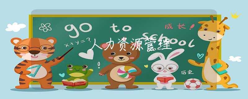 人力资源管理 人力资源管理